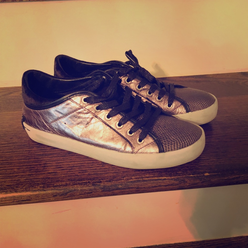 CRIME LONDON size 37 handmade italian sneaker